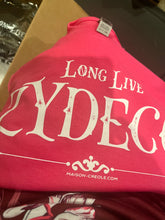 Load image into Gallery viewer, PINK Long Live Zydeco Tee