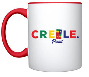 Creole Proud Coffee Mug / Red