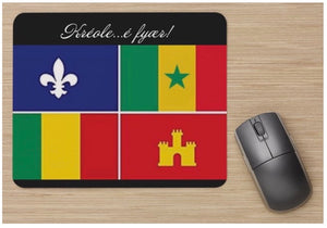 Creole Flag Mousepad