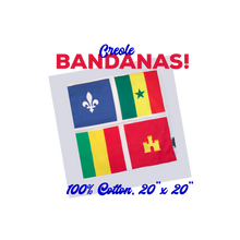 Load image into Gallery viewer, Bandana - Creole Flag