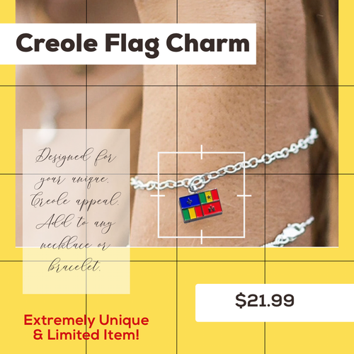 Creole Flag Charm