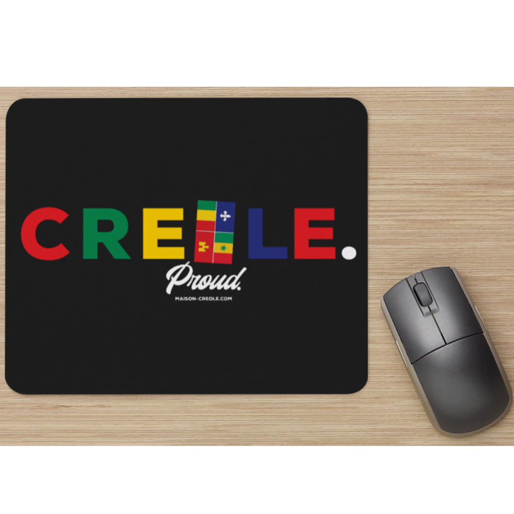 Creole. Proud. • Colorful Mouse Pad